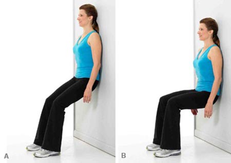 نتیجه تصویری برای تمرینات تقویتی ساده  برای پای ضربدری